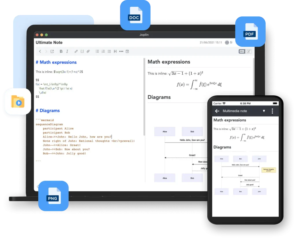 Alternativas de Código Abierto para notas