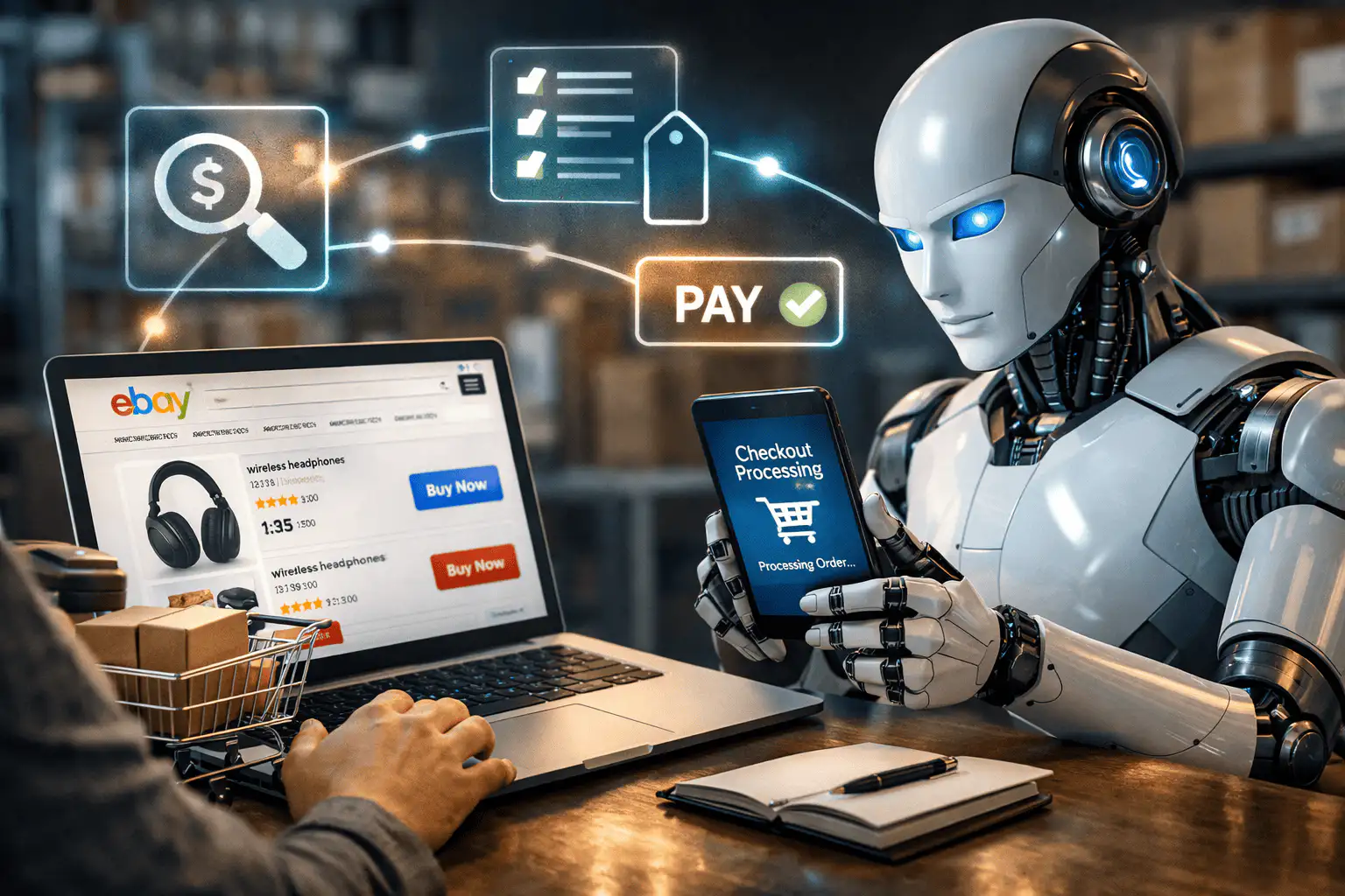 eBay frena el agentic shopping